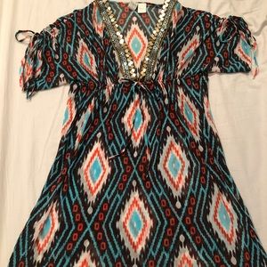 Sheer Beaded Coverup